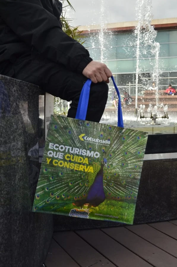 Bolsa Cambrel personalizada para marca corporativa