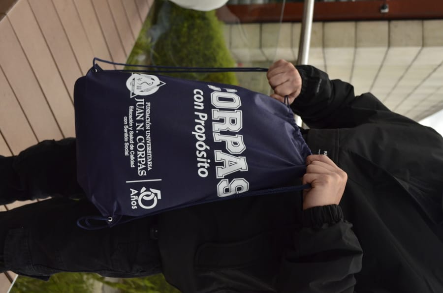 Bolsa Cambrel personalizada para marca corporativa