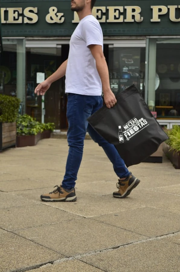 Bolsa Cambrel personalizada para marca corporativa