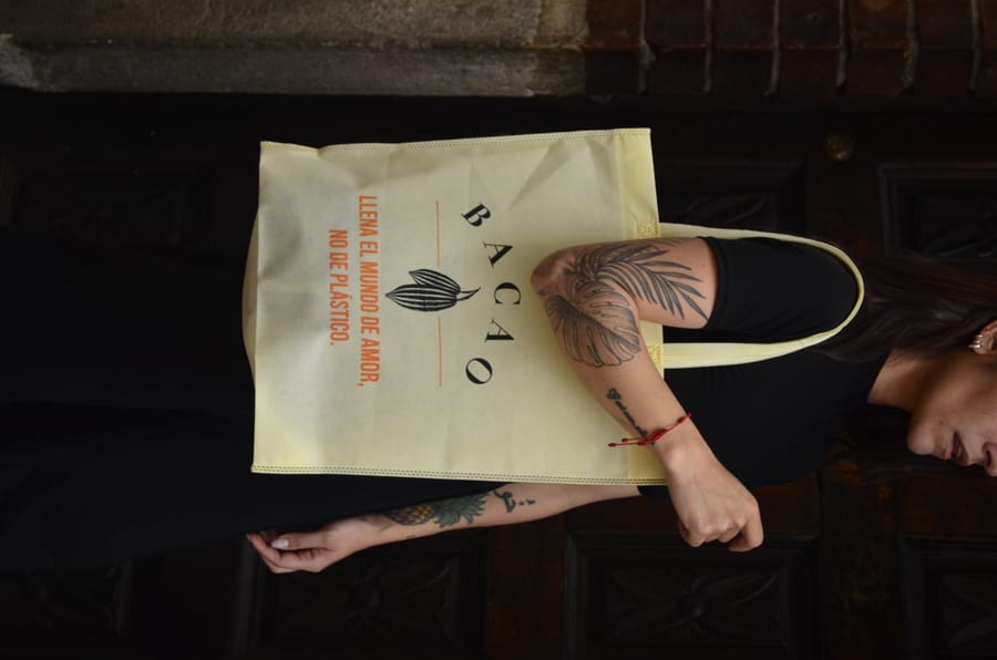 Bolsa Cambrel personalizada, trabajo real 2 de la línea Emprende