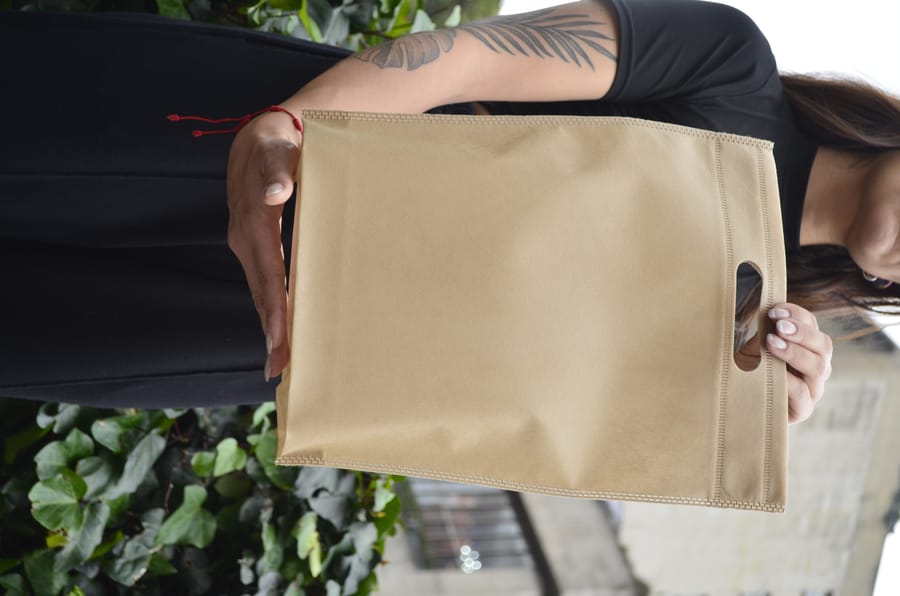 Bolsa Cambrel personalizada, trabajo real 5 de la línea Emprende